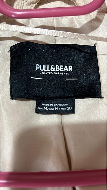 m Beden pull bear blazer