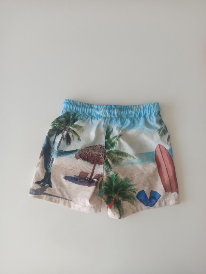 Renkli Bağcıklı Erkek çocuk Mayo - Görsel 2