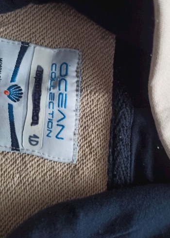 Kapüşonlu Fermuarlı Erkek Çocuk Sweatshirt Okyanus Koleji - Görsel 3