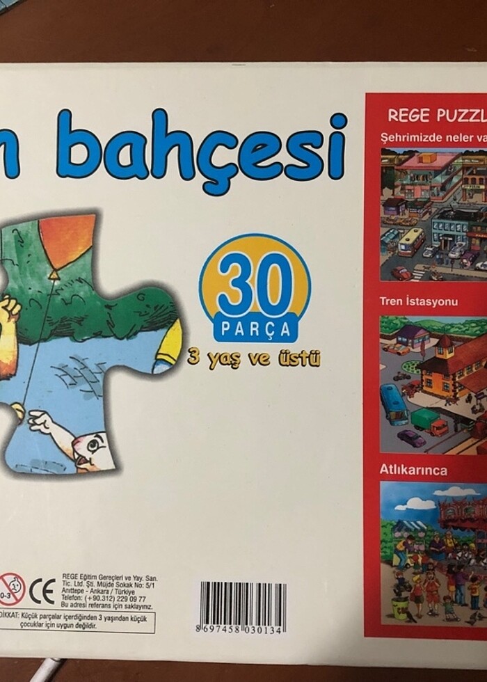 Oyun bahçesi yapboz, puzzle - Görsel 2