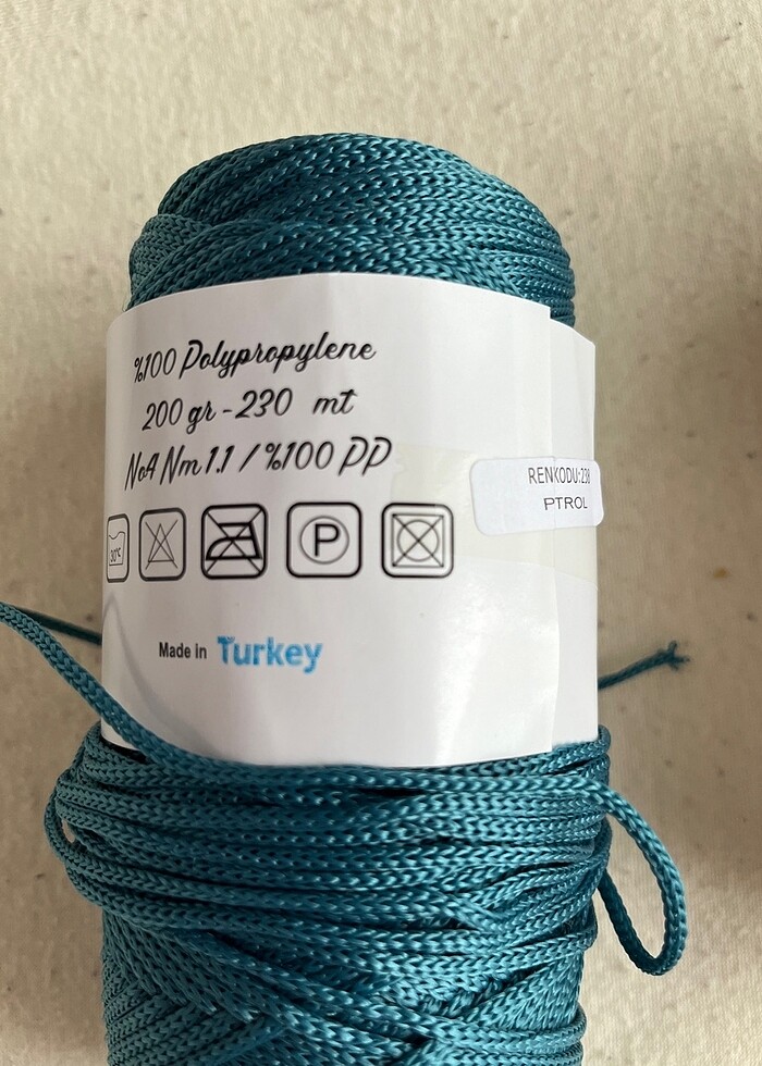 Ön-el makrome ipi - Görsel 2