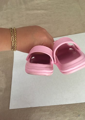 26 Beden pembe Renk Pembe Zara Kız Çocuk Terlik