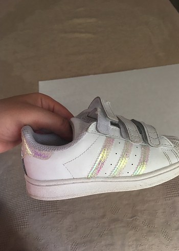 Adidas Adidas Süperstar Kız Çocuk Cırtlı Spor Ayakkabı