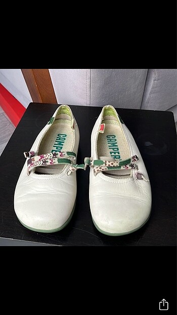 Camper babet beyaz
