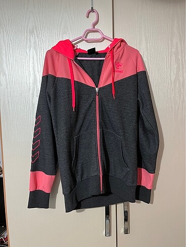 Hummel eşofman üstü pembe
