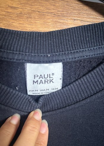 Lacivert erkek sweat - Görsel 2