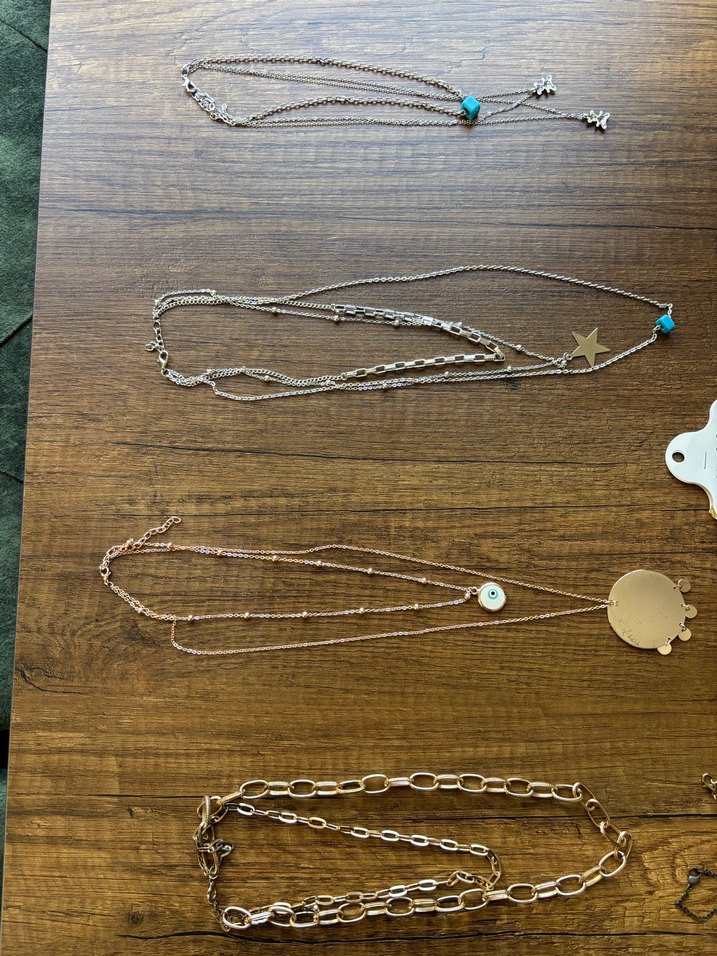 Bohem Zincir Detaylı Midi Kadın Kolye - Görsel 3