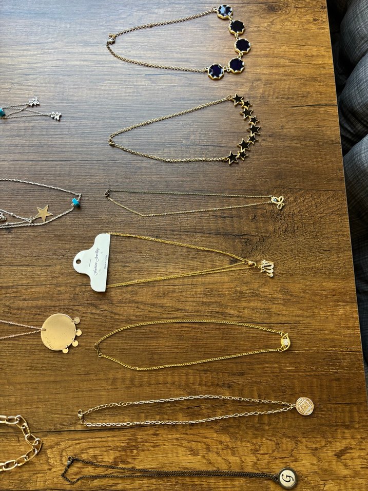 Bohem Zincir Detaylı Midi Kadın Kolye - Görsel 4