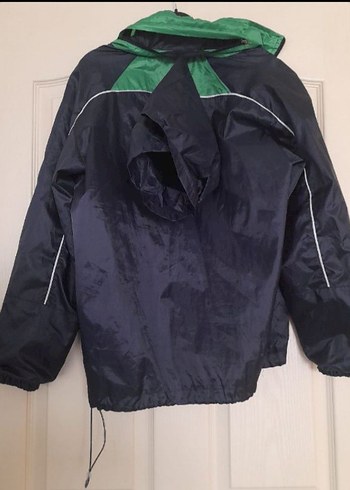 Erkek Çocuk Lacivert Rüzgarlık Fermuarlı Yağmurluk - Görsel 7