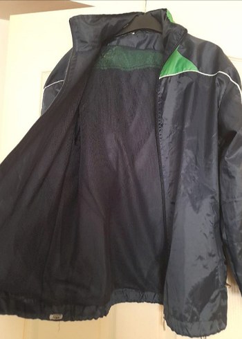 Erkek Çocuk Lacivert Rüzgarlık Fermuarlı Yağmurluk - Görsel 6