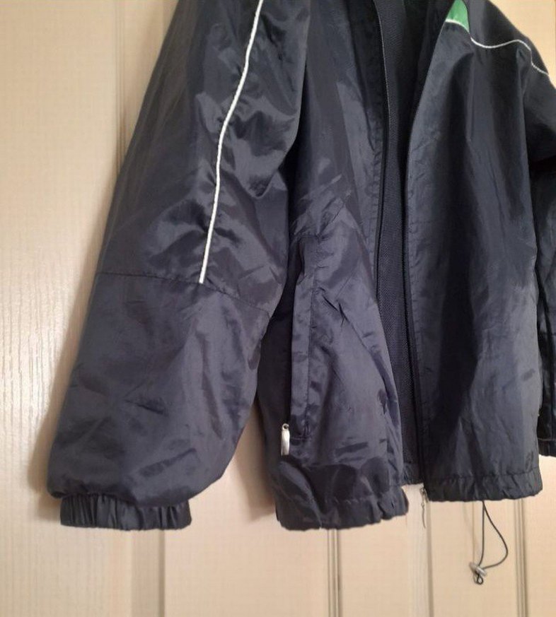 Erkek Çocuk Lacivert Rüzgarlık Fermuarlı Yağmurluk - Görsel 5