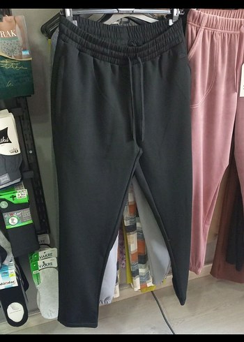 Lacost Erkek Siyah Rahat Kesim Spor Pantolon - Görsel 2