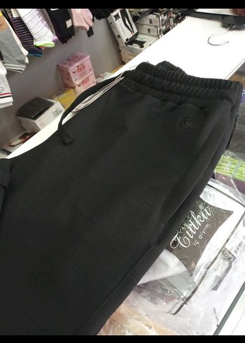 Lacost Erkek Siyah Rahat Kesim Spor Pantolon - Görsel 7