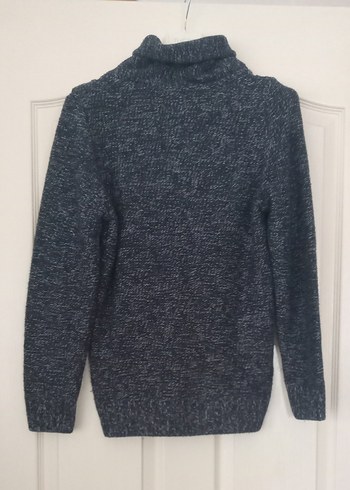 Erkek Çocuk Boğazlı Örgü Kazak Kışlık Kalın - Görsel 7