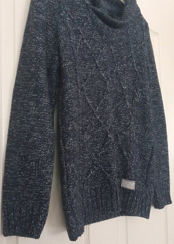 Erkek Çocuk Boğazlı Örgü Kazak Kışlık Kalın - Görsel 5