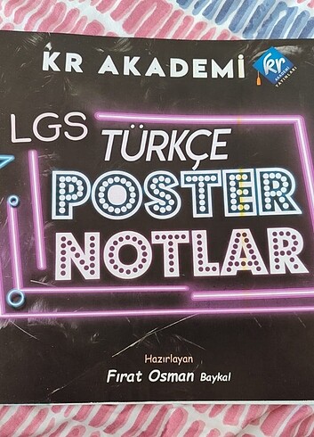 Beden Renk LGS poster notlar