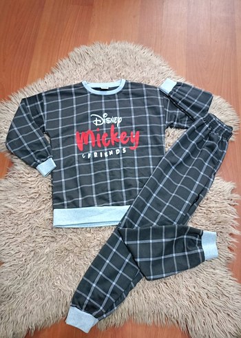 Renkli Pop Kültür Desenli Erkek Pijama Takımı - Görsel 7