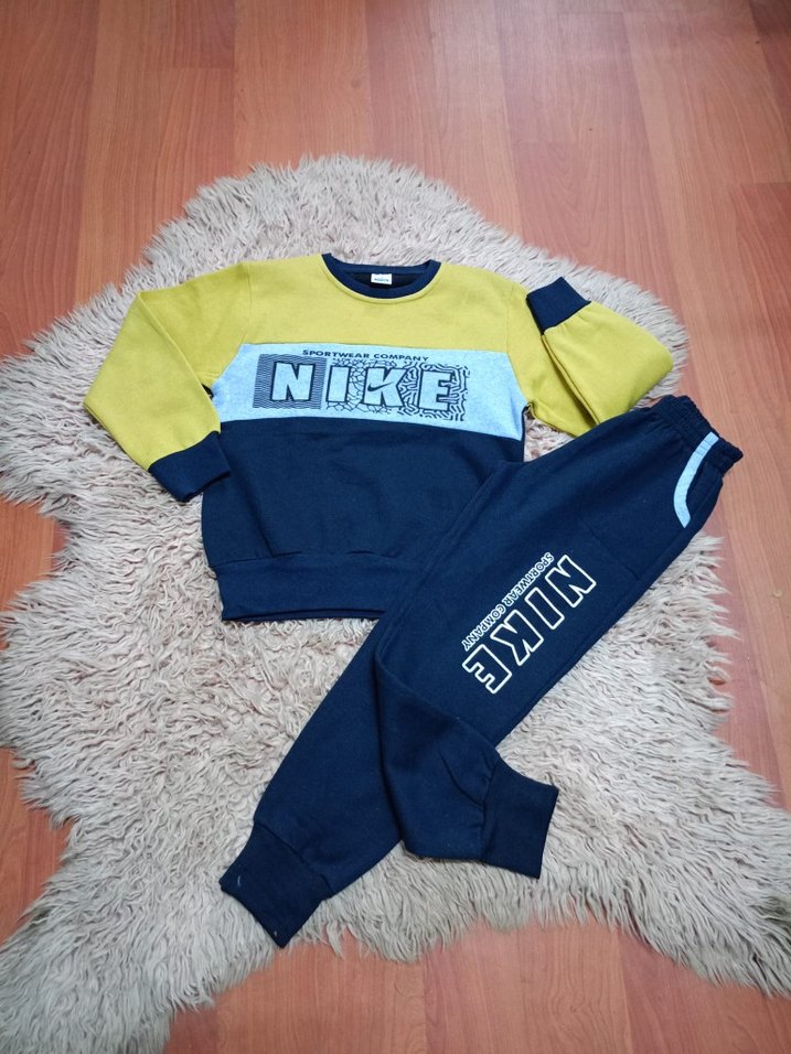 Renkli Desenli Çocuk Pijama Takımı - Görsel 3