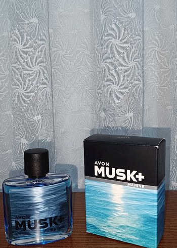 Avon Musk+ Marine Erkek Parfümü Mavi