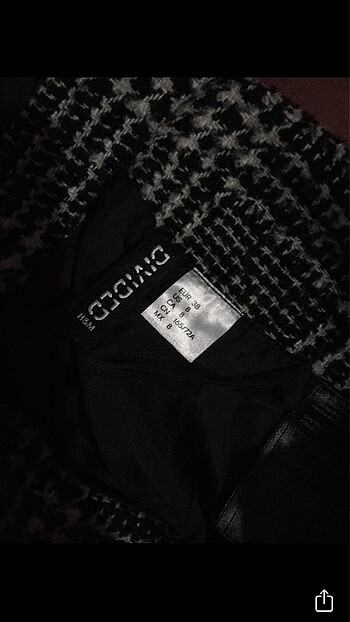 H&M H&M Ekose etek