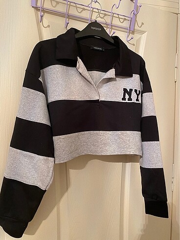 Trendyol & Milla Uzun kollu crop sweat