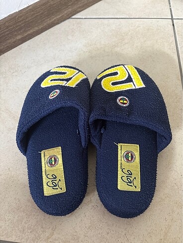 34 Beden lacivert Renk Fenerbahçe terlik