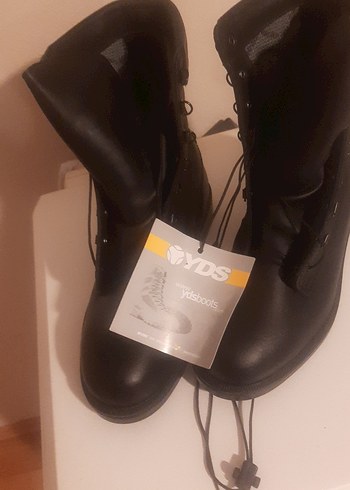 Diğer Diger Siyah Erkek Kauçuk Goth Botlar