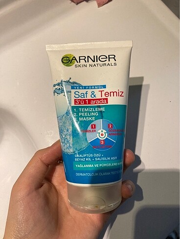 Beden Renk Garnier yüz maskeleri 2 tane