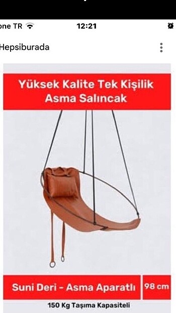 Deri salıncak