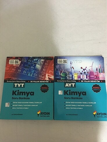 Aydın tyt ayt kimya soru bankası