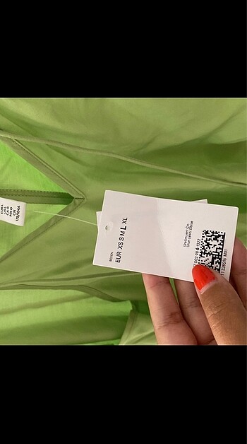 H&M Hm elbise etiketli