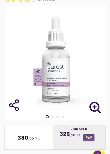The purest serum