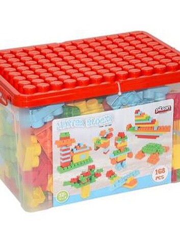 Pilsan 168 parça master bloklar lego