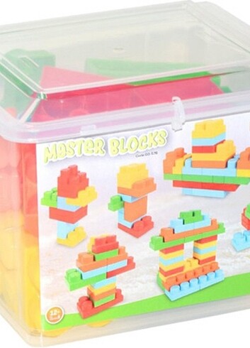 Pilsan master bloklar 28 parça lego