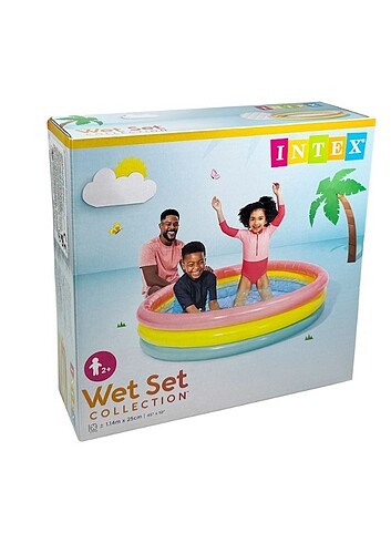 Diğer Intex şişme havuz+Top+pompa