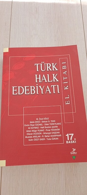 Türk Halk edebiyatı el kitabı 