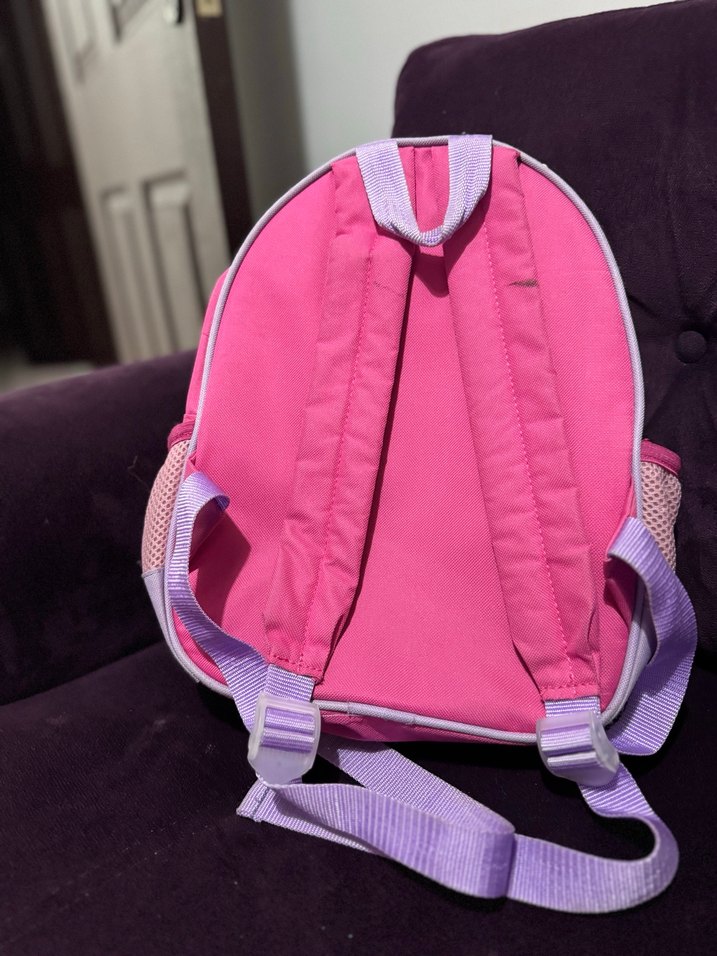 Pembe Minnie Mouse Çocuk Okul Çantası - Görsel 4