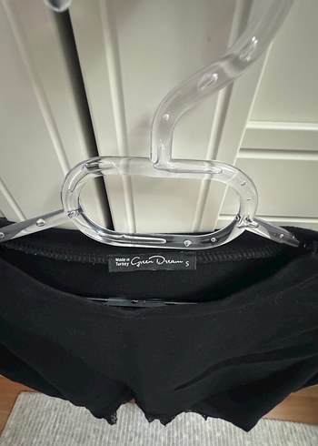 Siyah Dantelli Uzun Kollu Midi Tunik - Görsel 3