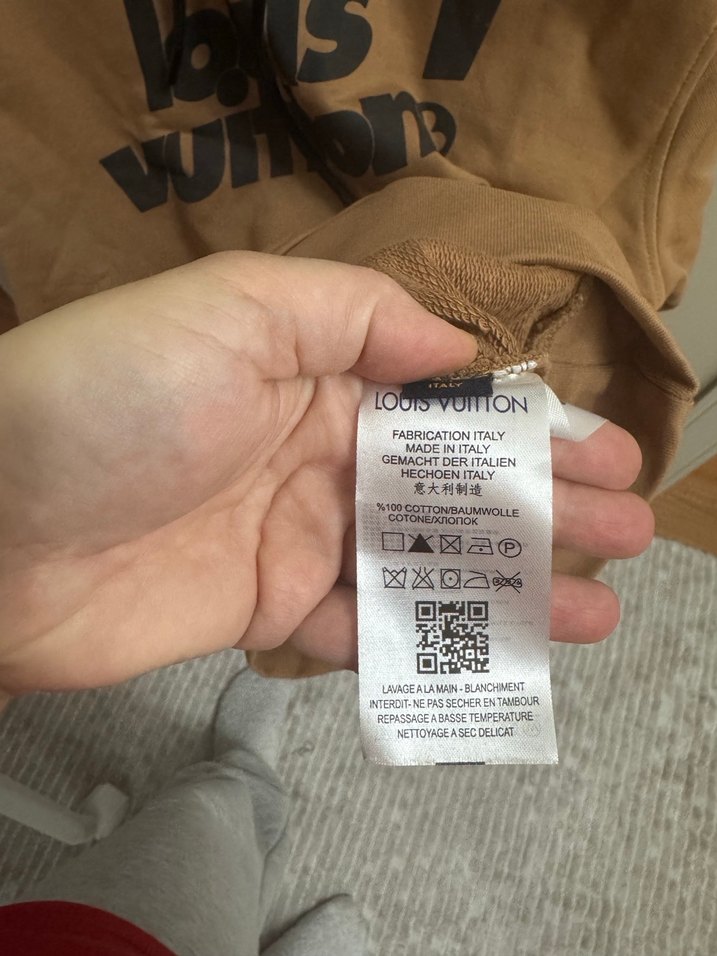 Erkek Kahverengi Kapüşonlu Sweatshirt - Görsel 4