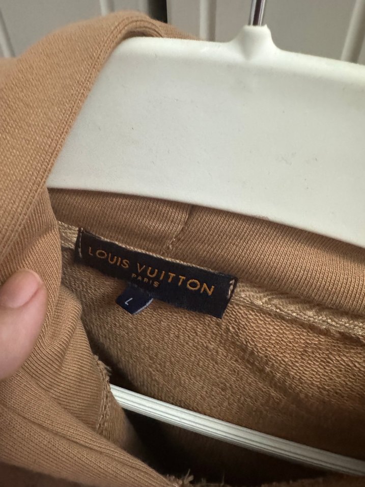 Erkek Kahverengi Kapüşonlu Sweatshirt - Görsel 3