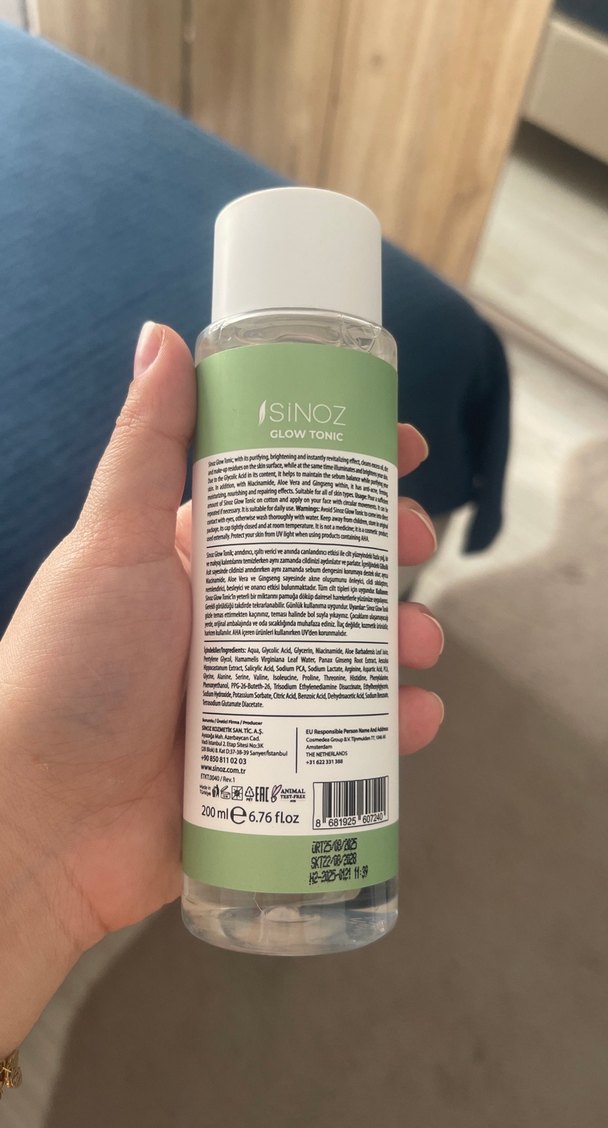 sinoz Glow Tonic %5 Glikolik Asit Tonik - Görsel 2