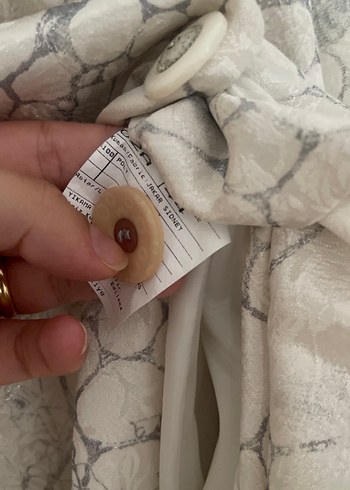 44 Beden gri Renk Gri damar Desenli Uzun saten şık Kadın Kaban