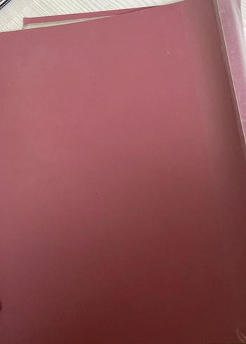 Bordo Renkli dosya - Görsel 3