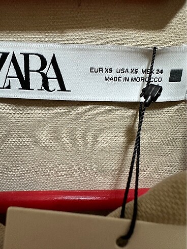 xs Beden camel Renk Zara ceket