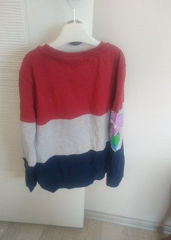 Renkli Baskılı Erkek Çocuk Sweatshirt - Görsel 2