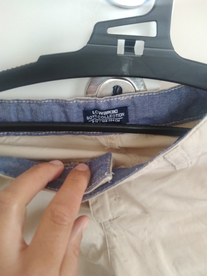 Bej okul pantolonu - Görsel 4