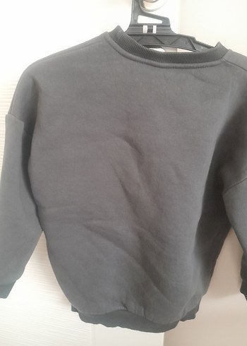 Erkek cocuk Gri Sweatshirt Bead İşlemeli - Görsel 3