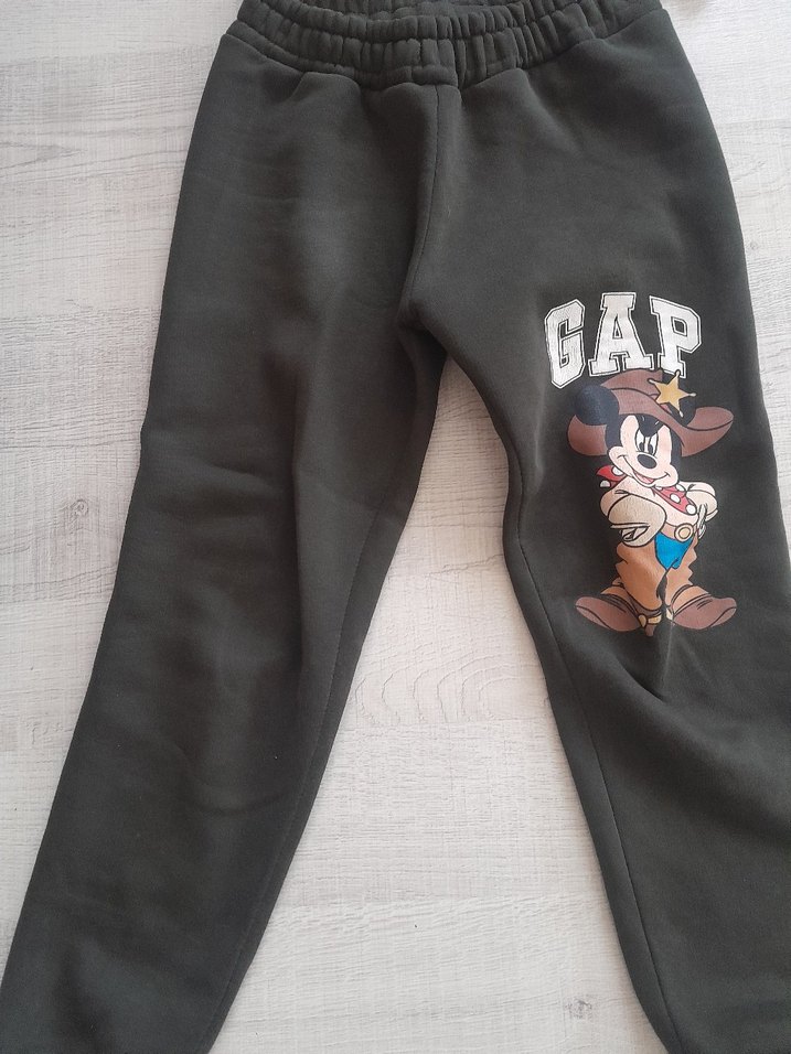 Gri Mickey Mouse Baskılı Erkek Eşofman Takımı - Görsel 4