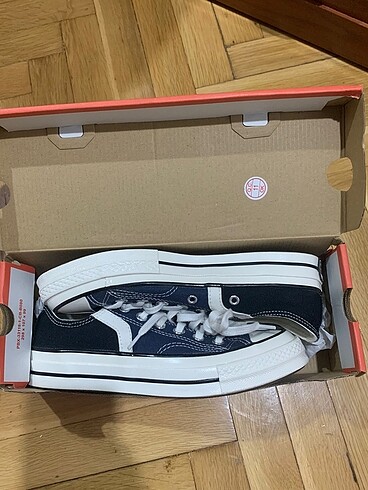 37,5 Beden lacivert Renk Converse chuck taylor