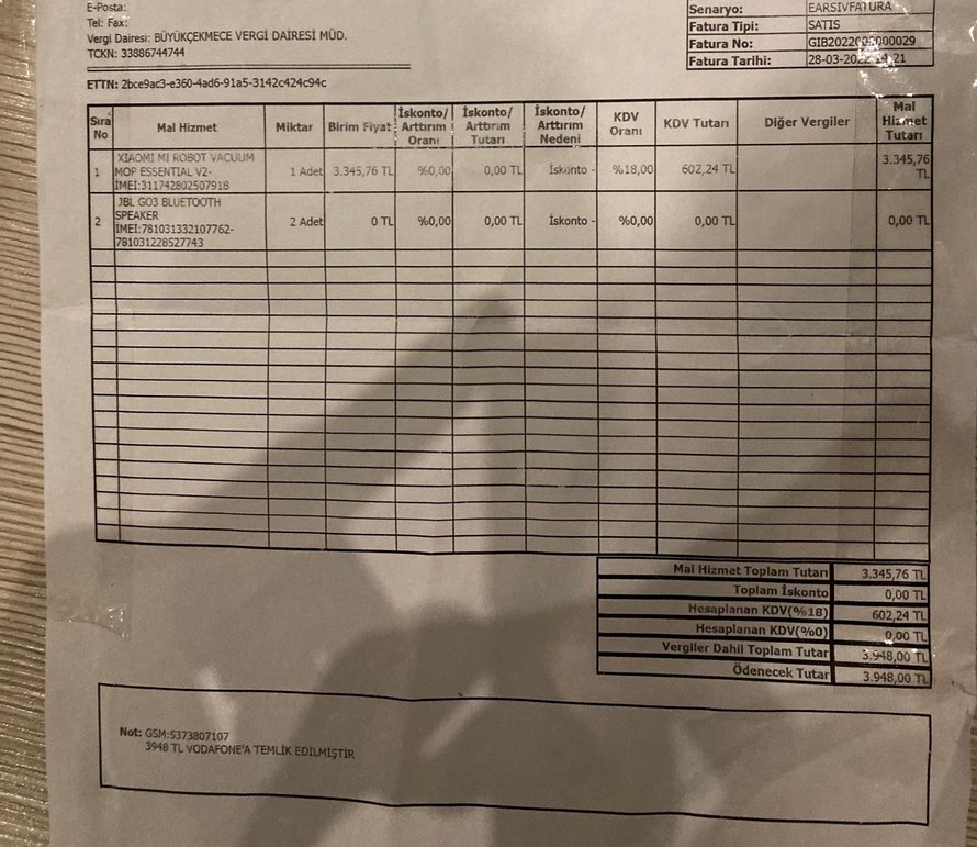 Xiaomi Mi Robot Vacuum-Mop Essential Beyaz - Görsel 2